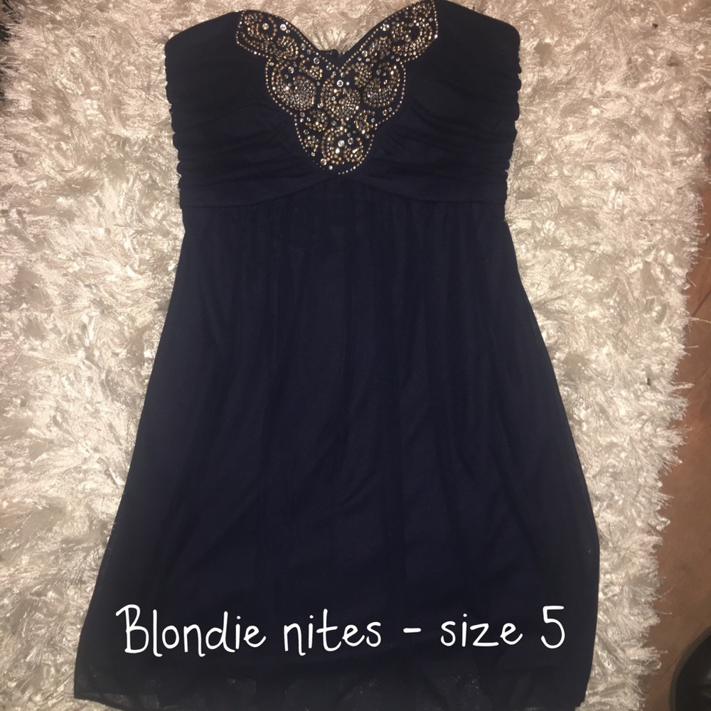 Navy prom/Homecoming/cocktail dress